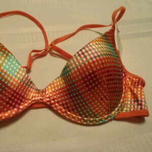 FLIRTITUDE Plaid Convertible Racerback Push-Up Bra NWT 34A 32A 34B 32B Choice